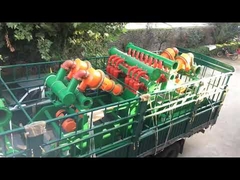 Limpiador de lodo de perforación de entrada 240m3/h 0.25 - 0.4Mpa 15 - 44um