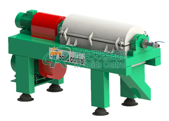 Centrifugadora de decantador horizontal de alto rendimiento de yacimientos petrolíferos.