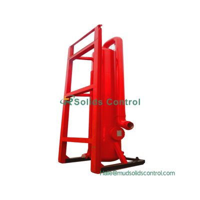 Separador de gas de barro:Separación fiable de gas y líquido para el funcionamiento continuo del equipo de control de sólidos